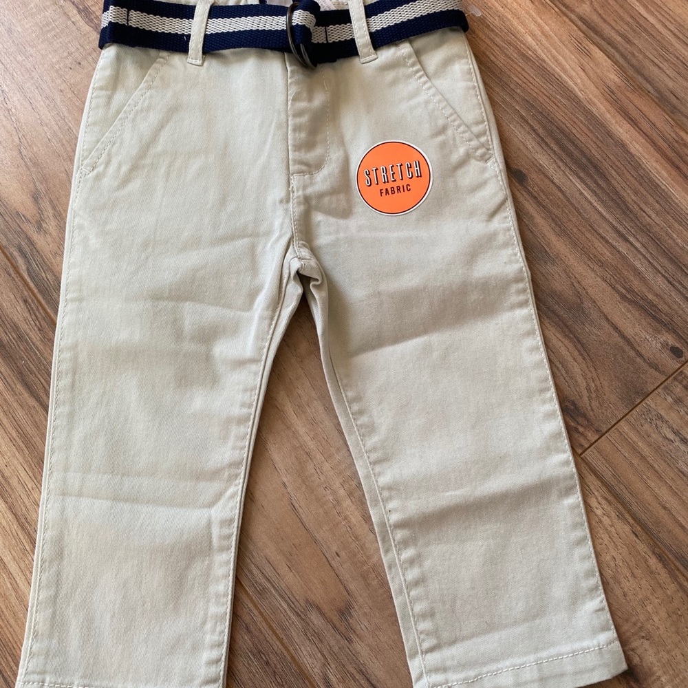 Beige Pants